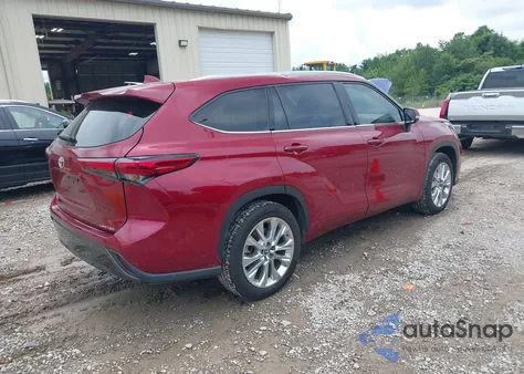 2021 Toyota Highlander Limited z USA, uszkodzony, nr VIN 5TDYZRAH9MS036726